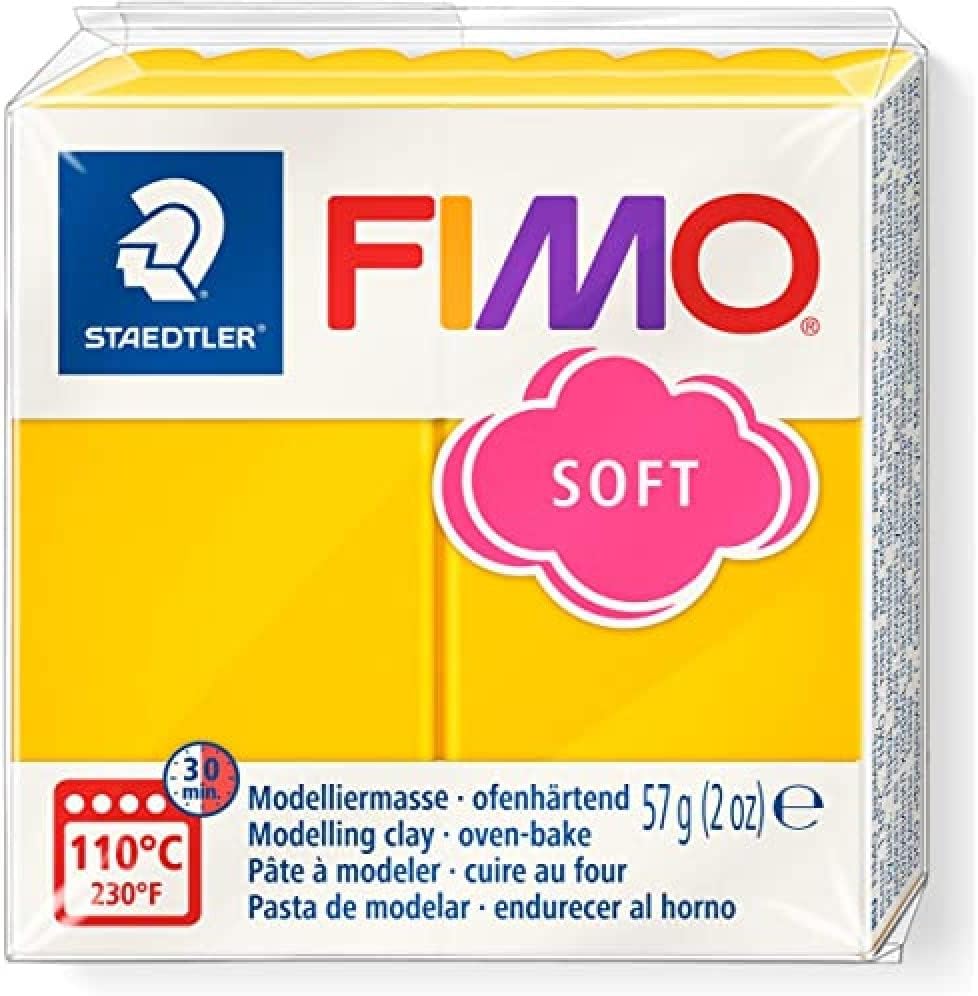 Fimo Soft 16 Ayçiçeği 57 gr Polimer Kil - Görsel 3