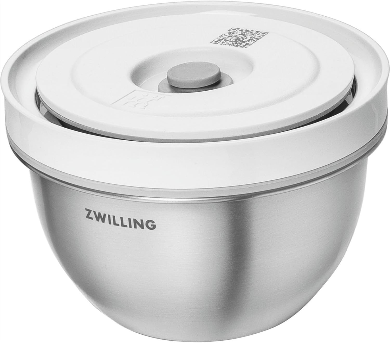 Fresh & Save Bowls Vakumlu Saklama Kabı, S, 12 Santimetre, Paslanmaz Çelik, Metalik Gri - Görsel 3