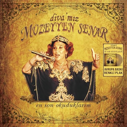 Müzeyyen Senar Diva'mız En Son Okuduklarım Gold Viny Renkli Plak, LP - My Yonca - Görsel 3
