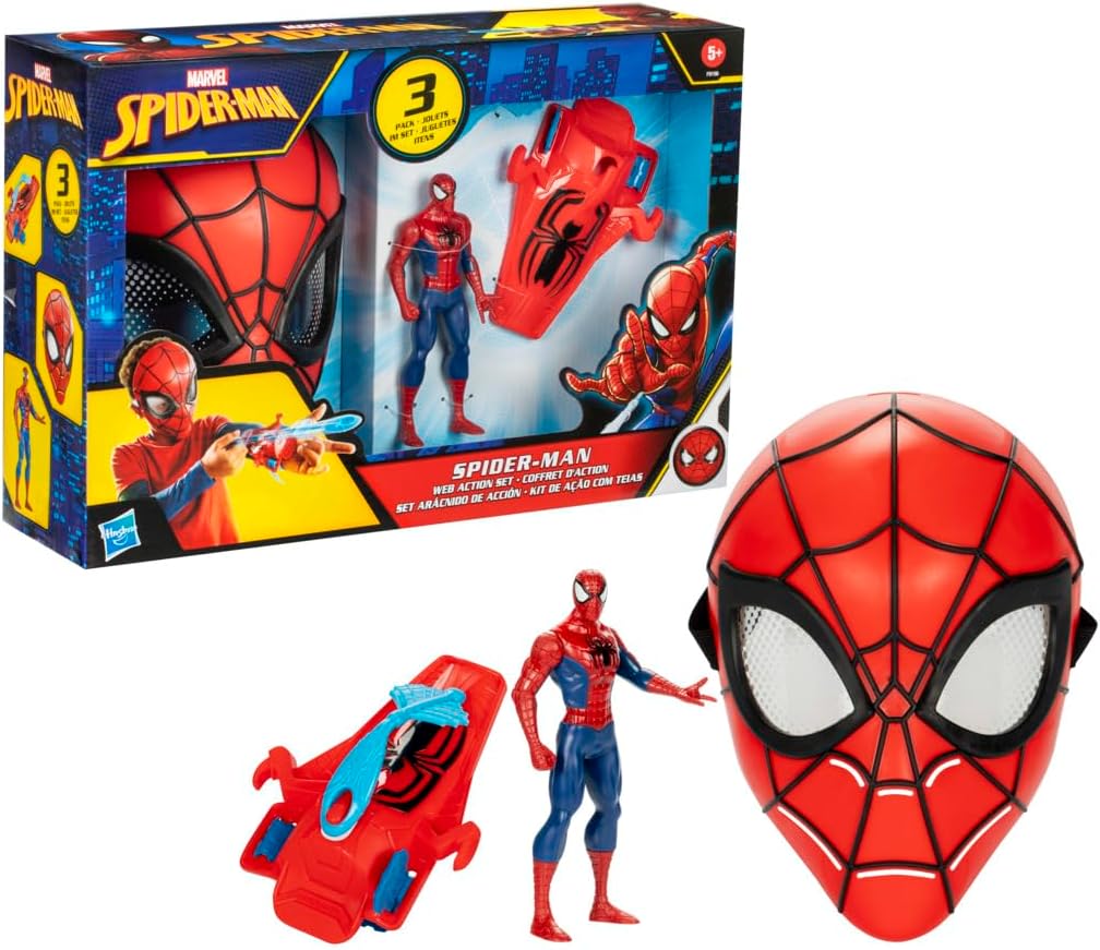 Alternative view of Spider-Man Ağ Atma Aksiyonu Seti Rol Yapma Oyuncağı