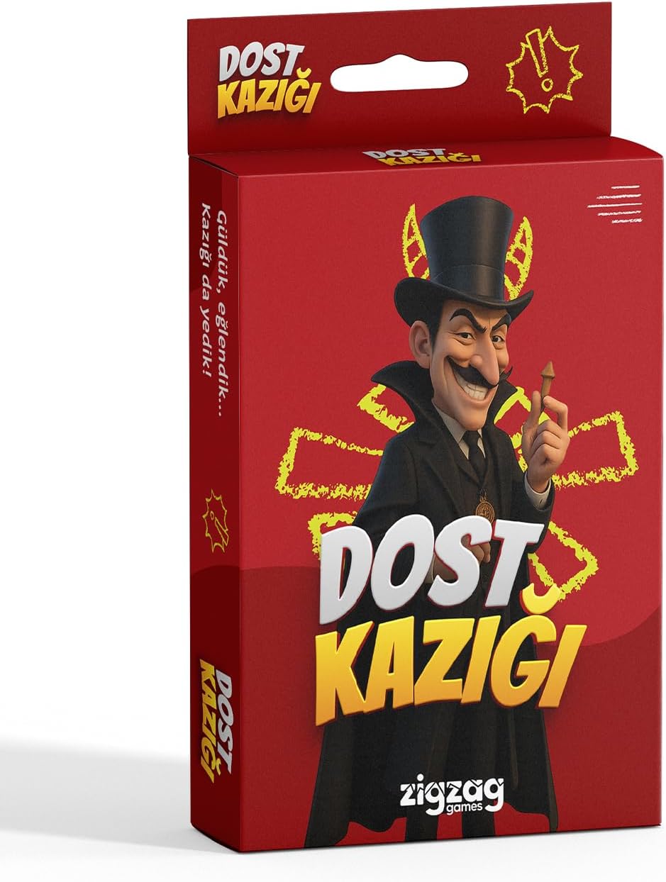 Zigzag Games Dost Kazığı Parti Oyunu, Kahkaha ve İhanet Temalı Kart Oyunu, Arkadaşlık Masa Oyunu - Görsel 3