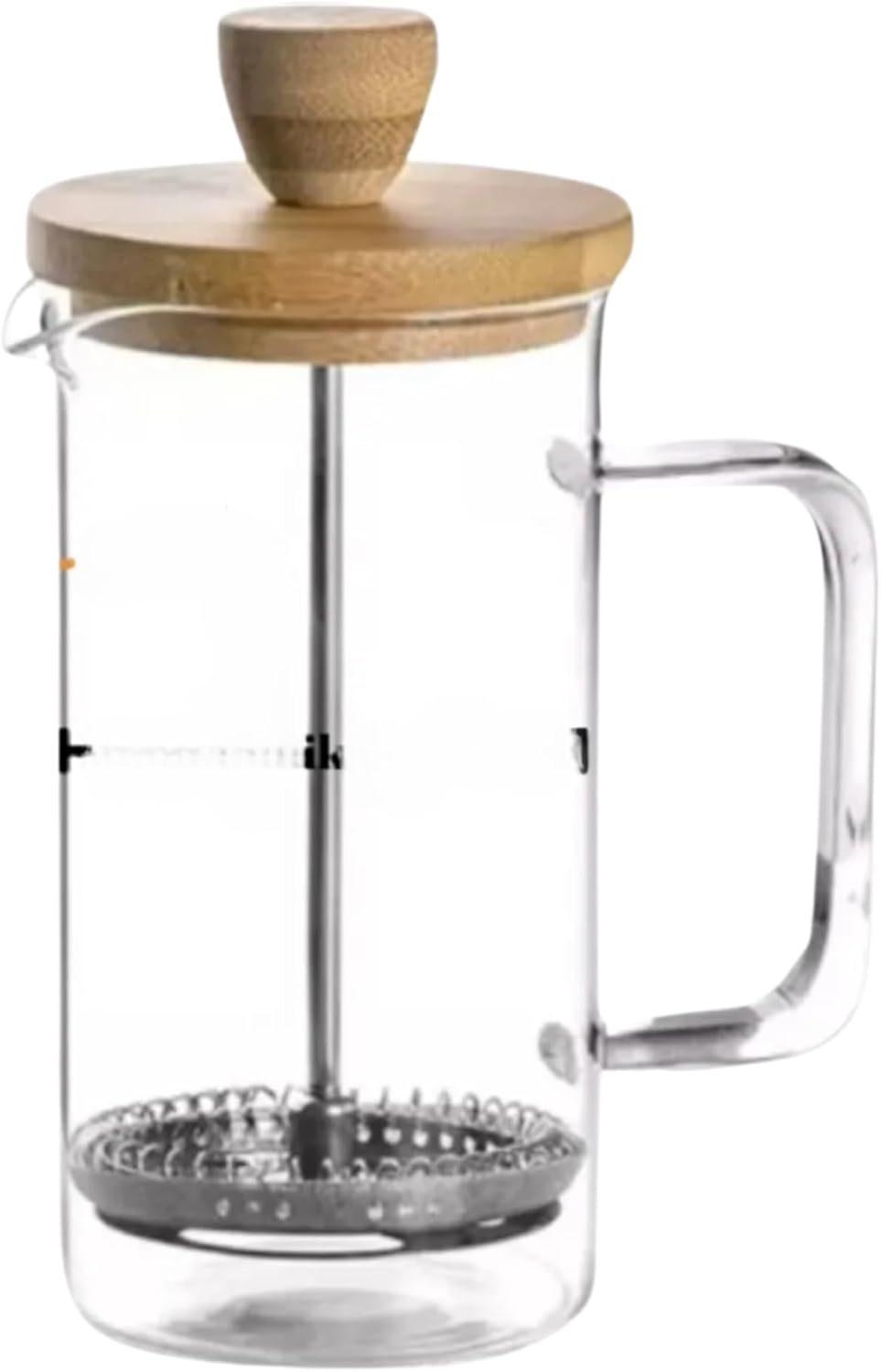 French Press 350 ml Ateşe Dayanıklı Cam Kahve Makinesi