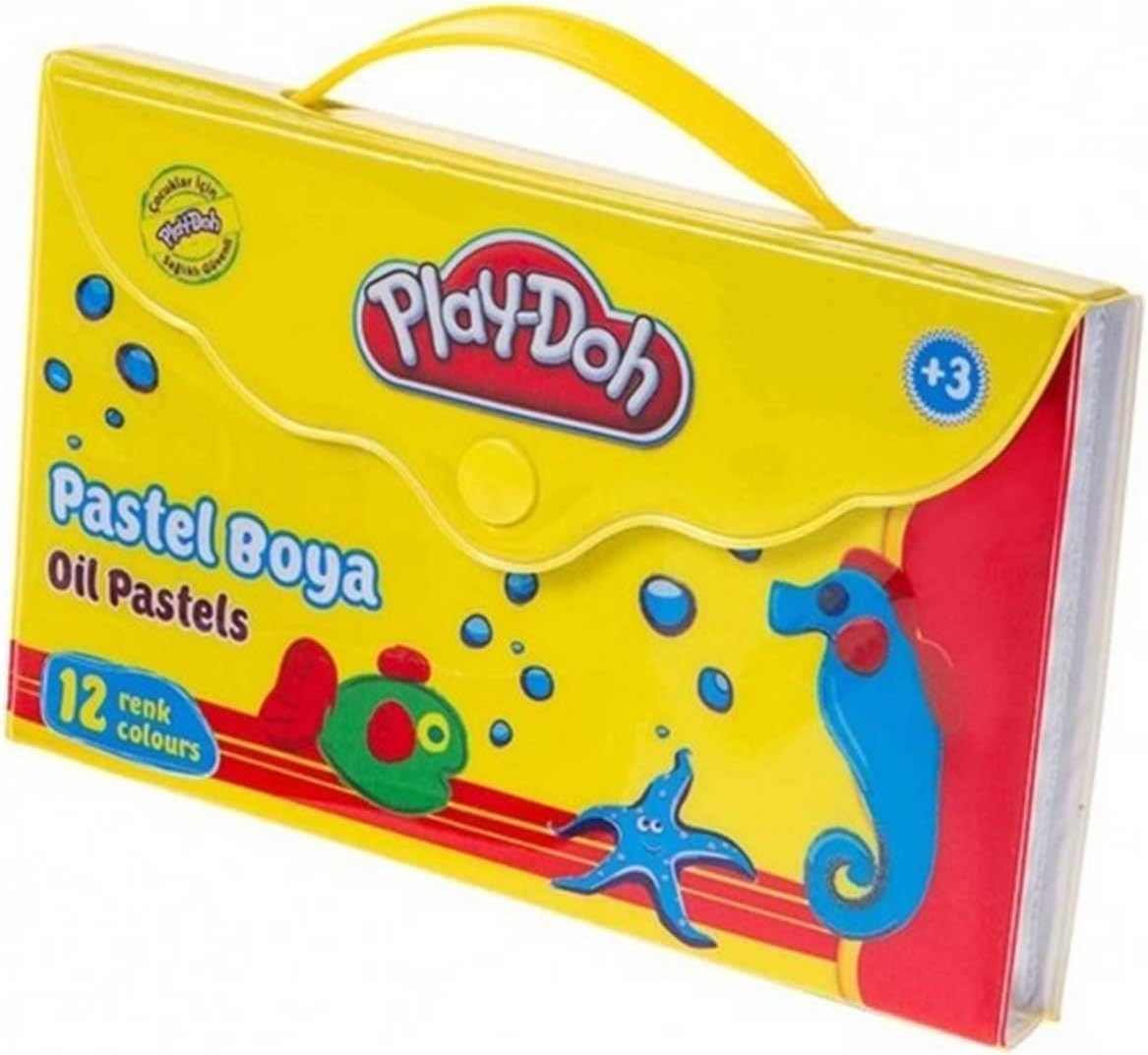 Play Doh Pastel Boya Çantalı 12 Renk