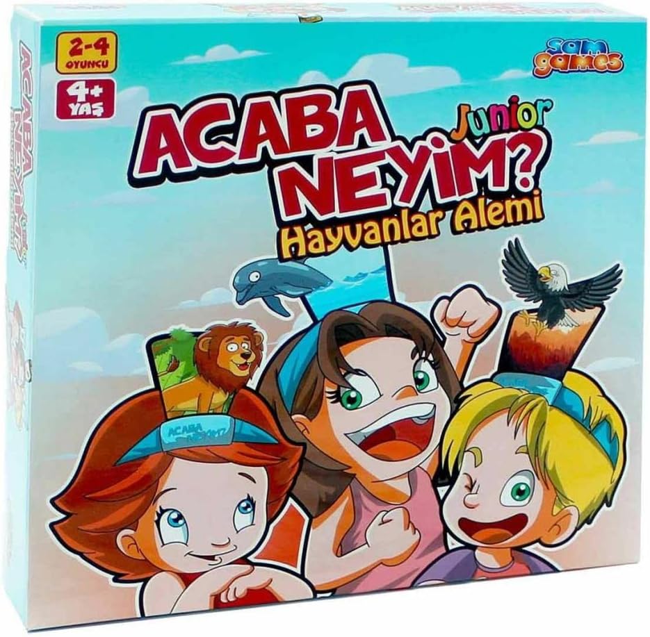 1 Acaba Neyim? Jr. Hayvanlar Alemi, renkli