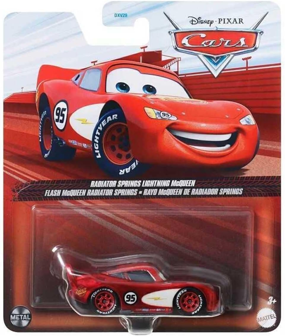 Alternative view of Cars RADIATOR SPRINGS LIGHTNING MCQUEEN FLASH MCQUEEN YENİ NESİL TEKNOLOJİK MCQUEEN MODEL ARABA