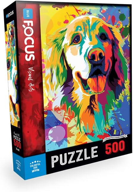 Alternative view of 500 PARÇA - COLORFUL DOG (RENKLİ KÖPEK)