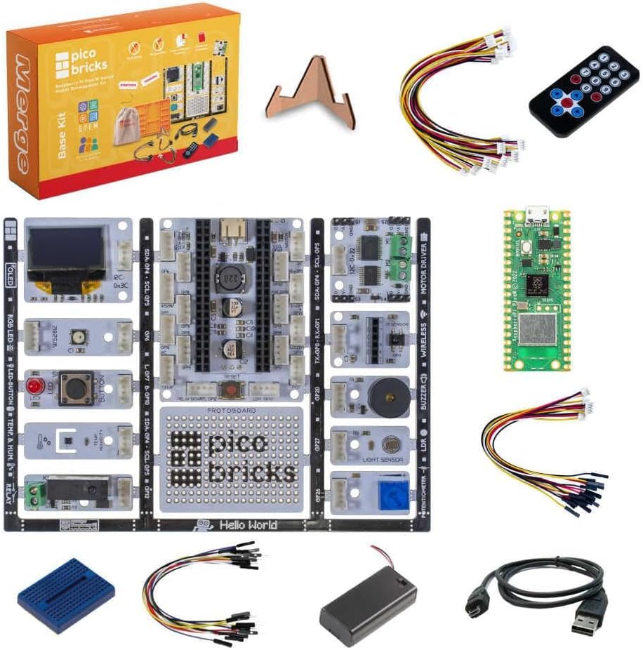 Picobricks Raspberry Pi Pico Geliştirme Kiti (Base Kit)