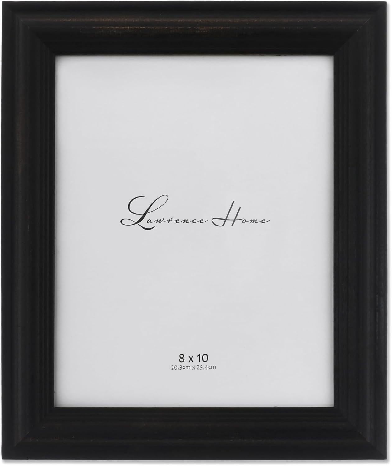 8x10 Yıpranmış Siyah Ahşap Resim Çerçevesi - Görsel 2