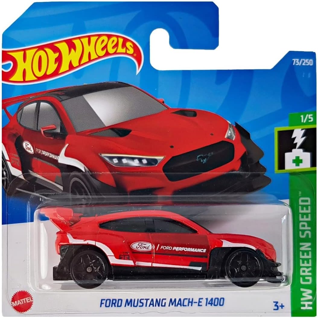 Alternative view of 1:64 Green Speed Ford Mustang Mach-E 1400 HCX38