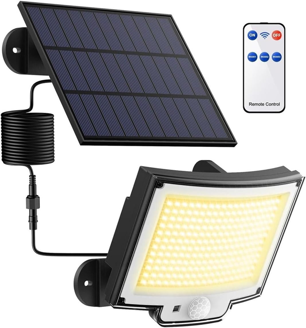 Güneş Enerjili, Hareket Sensörlü, 228 Boncuk LED Aydınlatma/GT-SL33