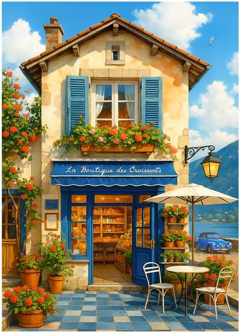 1000 PARÇA - BLUE DOOR CAFE (MAVİ KAPILI KAFE)