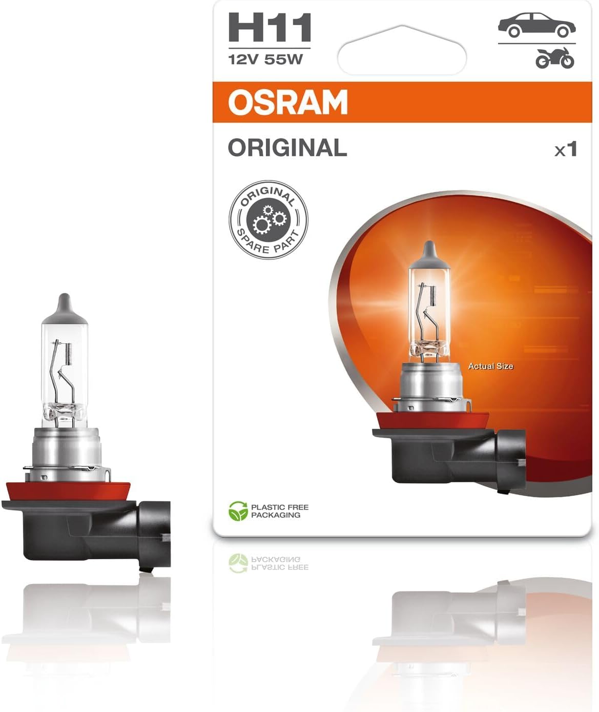 Ampul H11 12V 55W Uzun Huzme Far ‎64211-01B