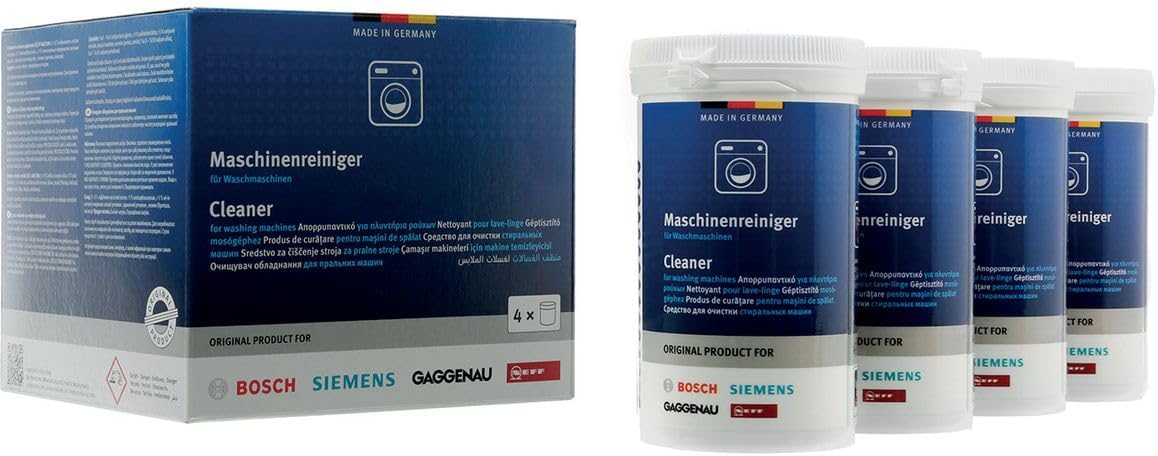 Çamaşır Makineleri için Temizleyici 4x200 gr