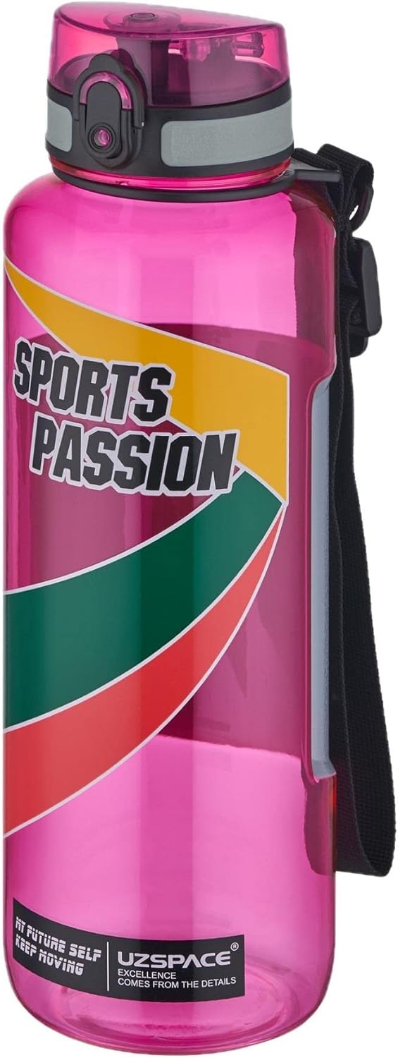 Alternative view of Sports Passion Mega Büyük Boy 1500 ml Tritan Su Matarası Kaydırmaz Tutma Özelliği