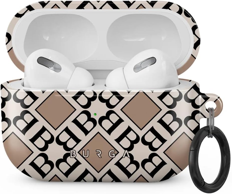 Apple Airpods PRO ile Uyumlu Kılıf, Monogram