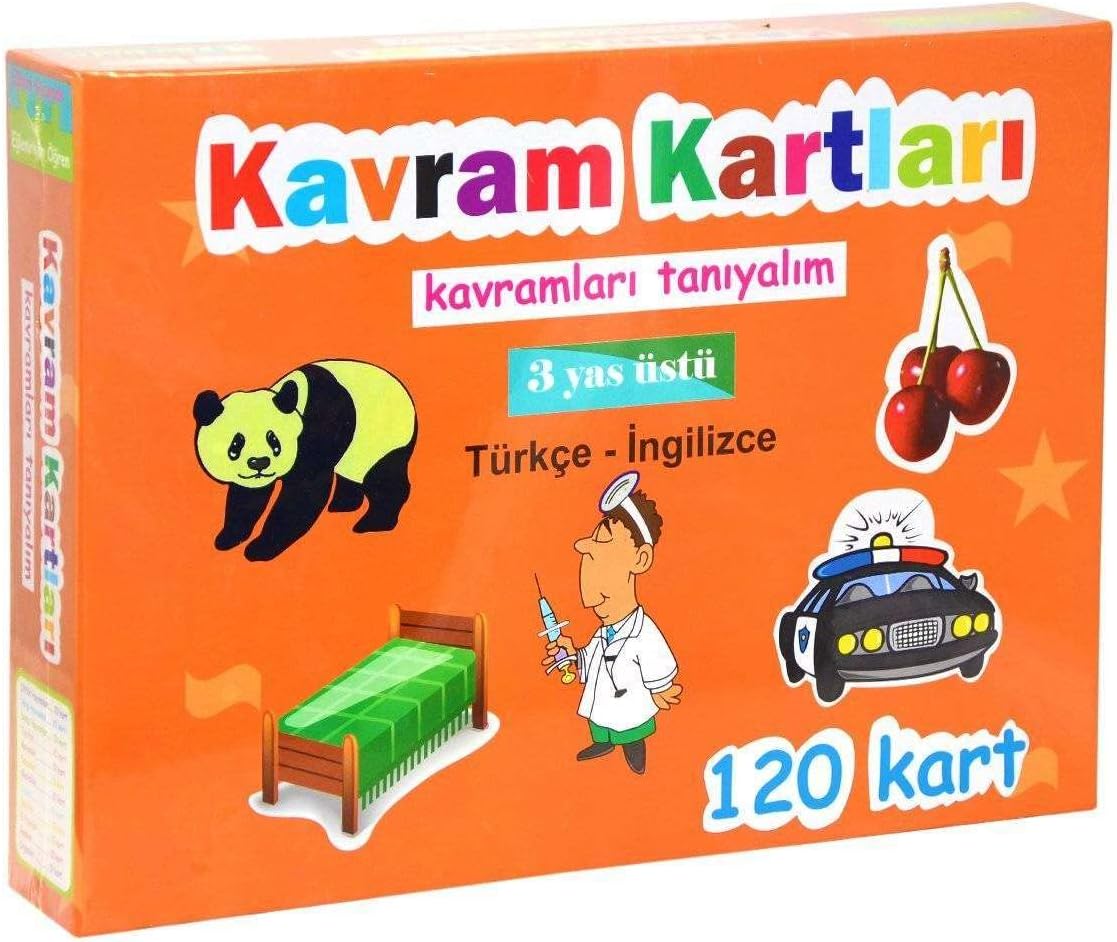 Alternative view of Kızılkaya Oyuncak KZL-145 Kavram Kartları-120 Kart