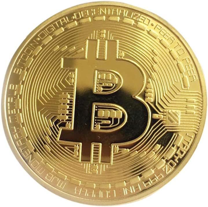 Alternative view of Ethereum, Bitcoin, Dogecoin, Hatıra Madeni Para Metal (Bitcoin)