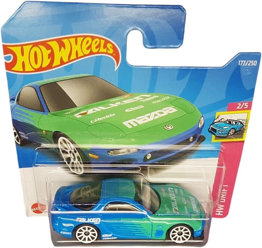 - '95 Mazda RX-7 - HW Drift 2/5 - HCV86 - Kısa Kart - Falken Tasarım - Greddy - Eibach - Işınlar - Formül Drift - Mattel 2022 - Görsel 3