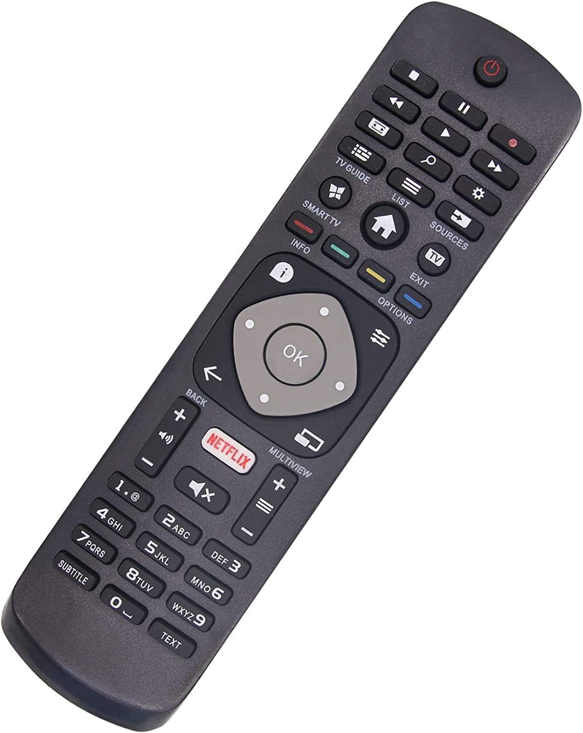 Evrensel LCD LED 3D HD Akıllı TV için TV Yedek Uzaktan Kumandası, Netflix ile - Kurulum Gerekmez - Görsel 2