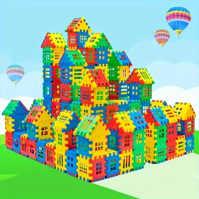 Alternative view of Puzzle City 3d Yapı Ve Tasarım Blokları Eğitici Oyuncak (eğitici oyuncak, adet, 64)