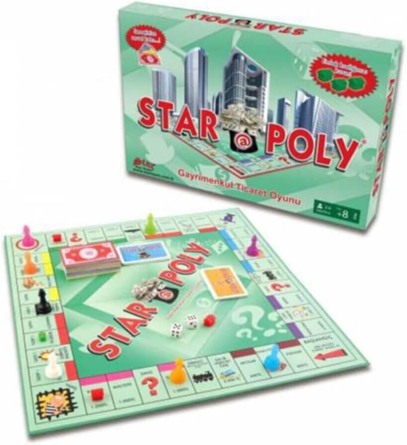 Alternative view of Emlak Ticaret Oyunu Monopoly Monopoli Metropol Poly-