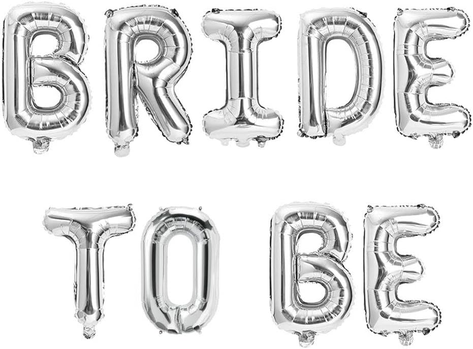 Alternative view of Patladı Gitti 16 İnç 40 Cm Gümüş Bride To Be Folyo Balon