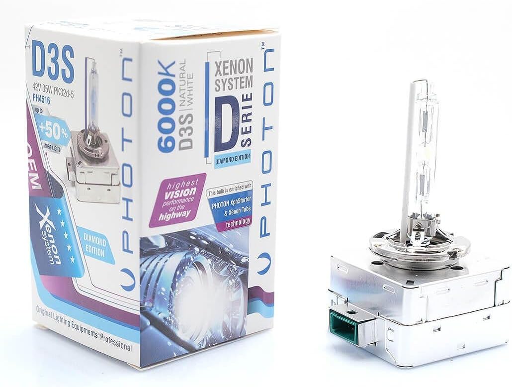 Ampul D3S 6000K +%50 Fazla Işık Xenon PHT PH4516