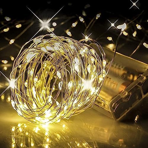 Alternative view of 10 Metre SARI 100 LED Işıklar Peri Işıkları 8 MOD RGB Işıkları Işık Peri Dize Işıkları Tel Fonksiyonlu Süsleme İnce Telli Aydınlatmalı Şerit Led Yılbaşı Işık Yılbaşı Süsü