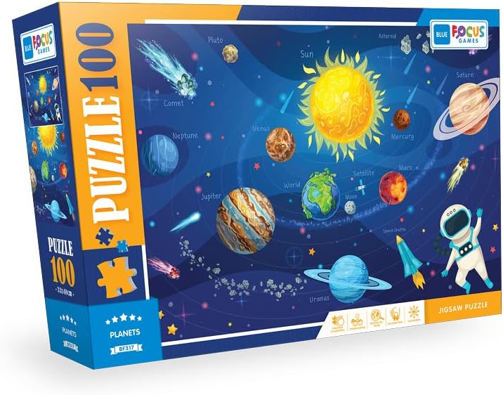 Alternative view of 100 PARÇA - PLANETS (GEZEGENLER)