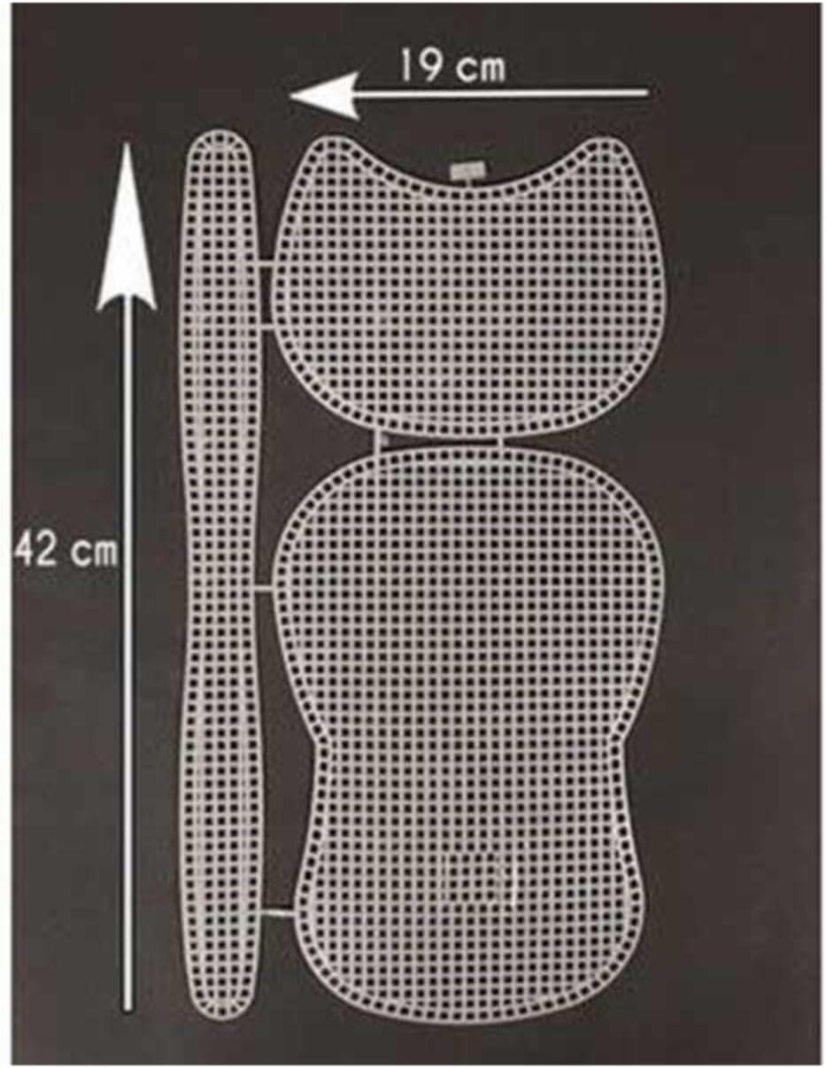 Alternative view of Kanvas Çanta Seti Kedi Model Beyaz