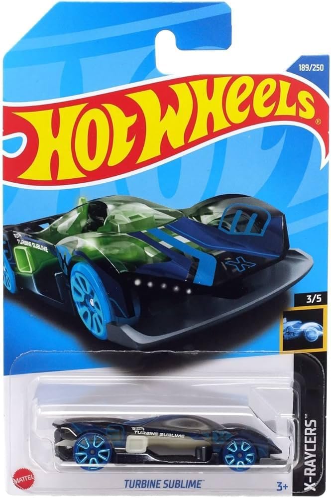 1:64 Tekli Arabalar 2022 189/250 X Raycers TURBINE SUBLIME HCT30 (Kısa Kart)