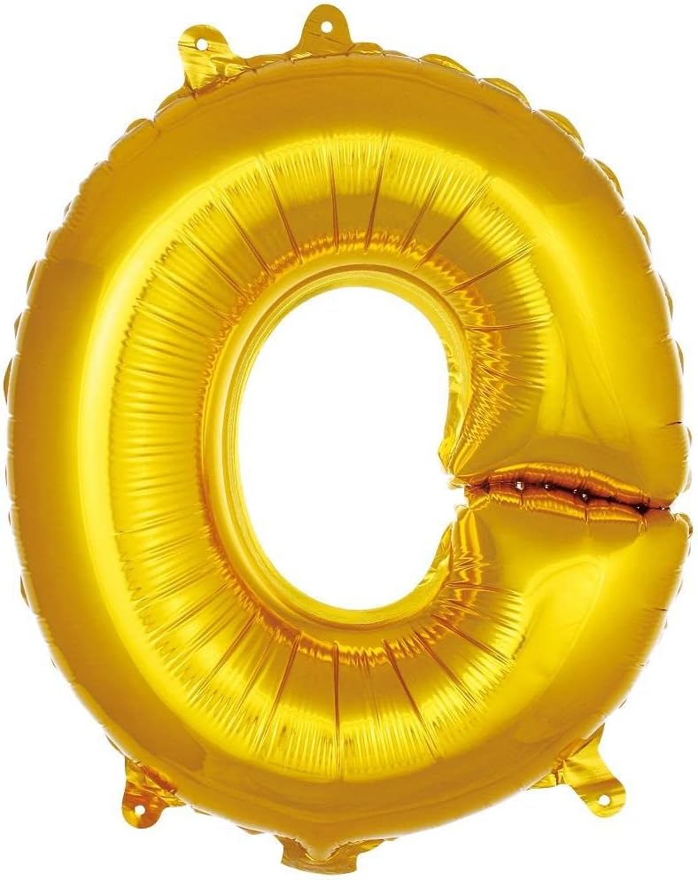 Alternative view of O Harfi 16 İnç Gold Renk Folyo Balon 36 CM (Altın)