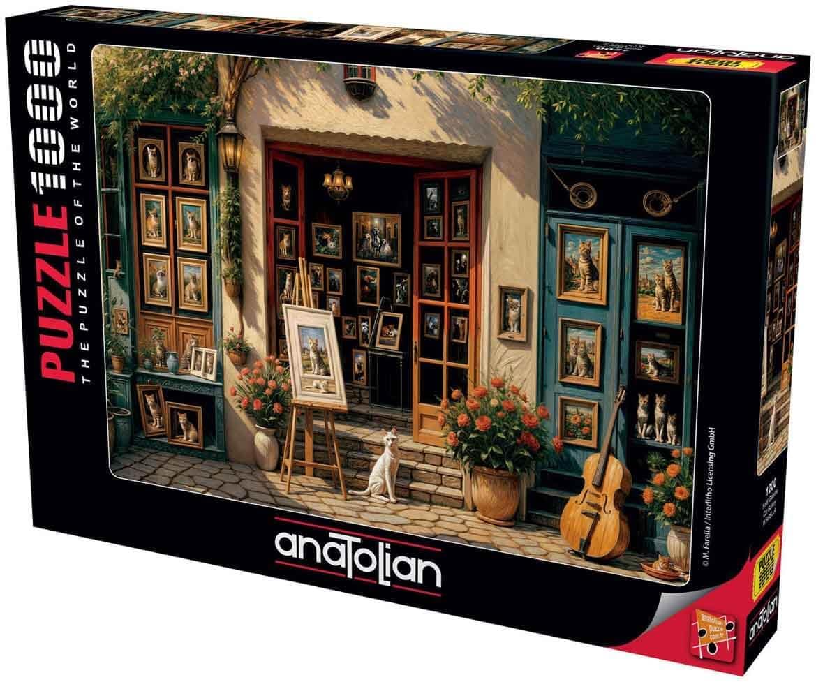 Puzzle - Kedi Galerisi,1000 Parça Puzzle, #1200 - Görsel 3