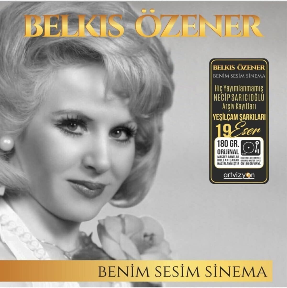 Alternative view of Belkıs Özener Benim Sesim Sinema Plak