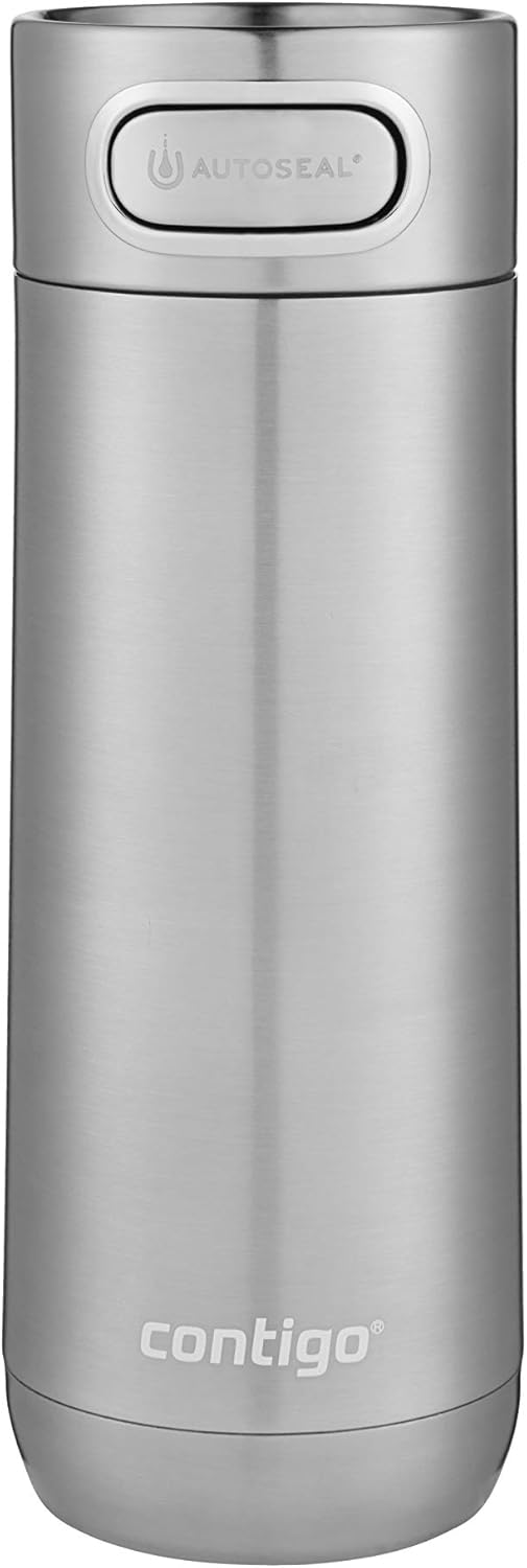 Luxe Autoseal Termos Bardak 470 mL Gri - Görsel 2