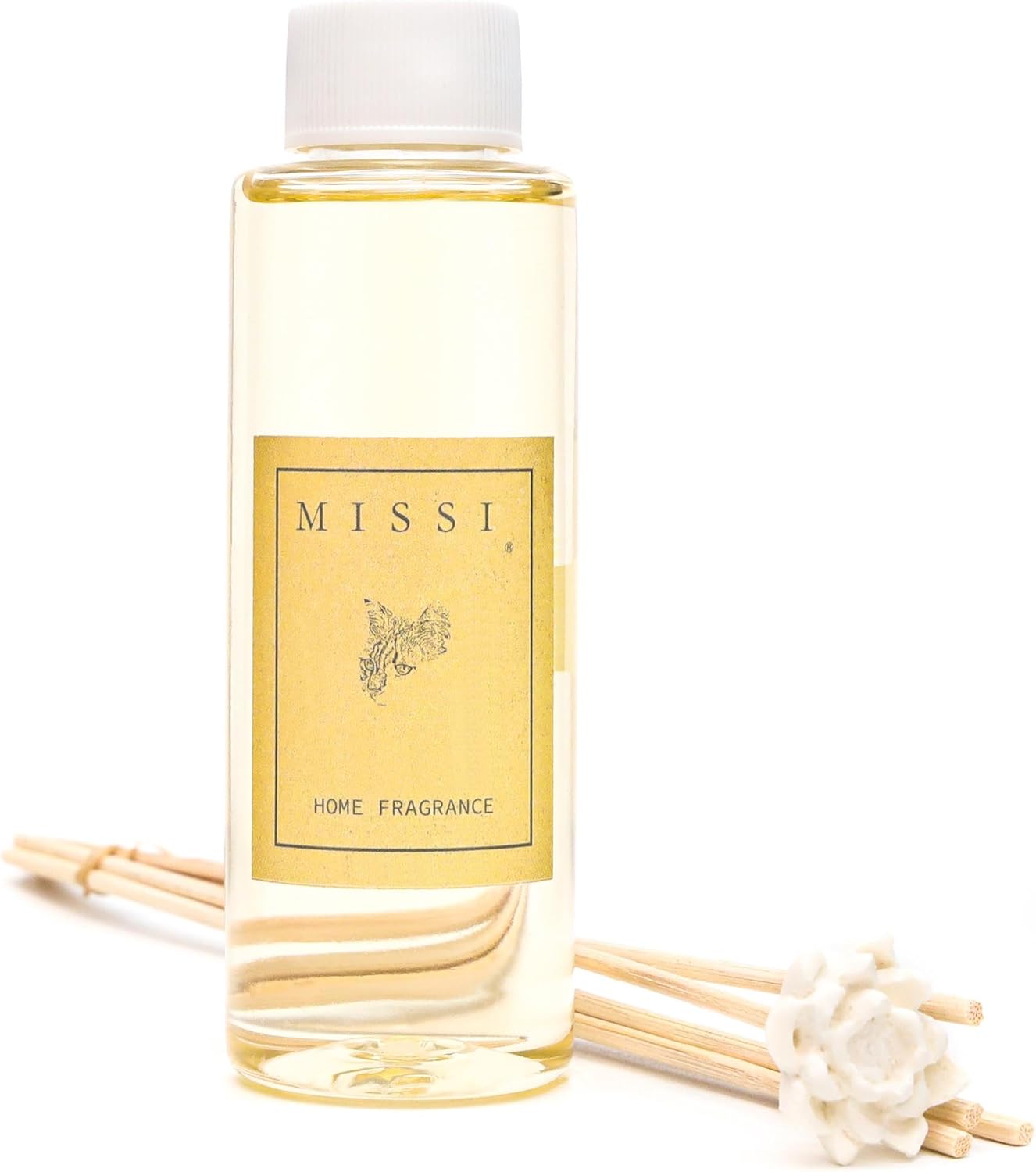 110 ml White Jasmine Yedek Esans ve Bambu Çubuk Seti - Görsel 3