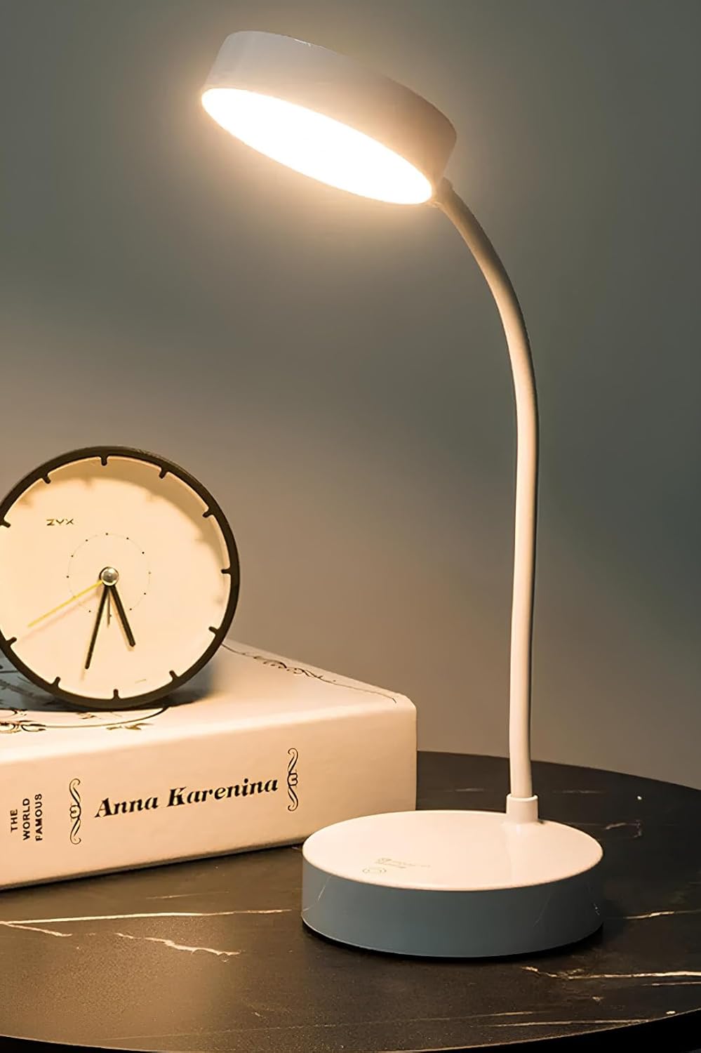Alternative view of Yeni Nesil Şarjlı Masa Lambası Akrobatik Renk Seçenekli 20 Ledli Dokunmatik Flexible Lamba