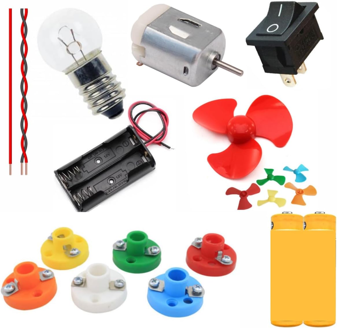 Alternative view of Başlangıç Deney Seti Arduino ile Uyumlu