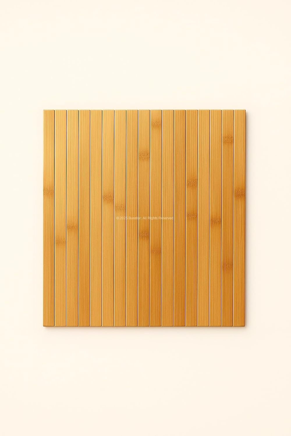 Alternative view of Bambu Katlanabilir Yan Sehpa 40x29 cm, Koltuk ve Kanepe Kenarı Portatif Tepsi, Amerikan Servisi