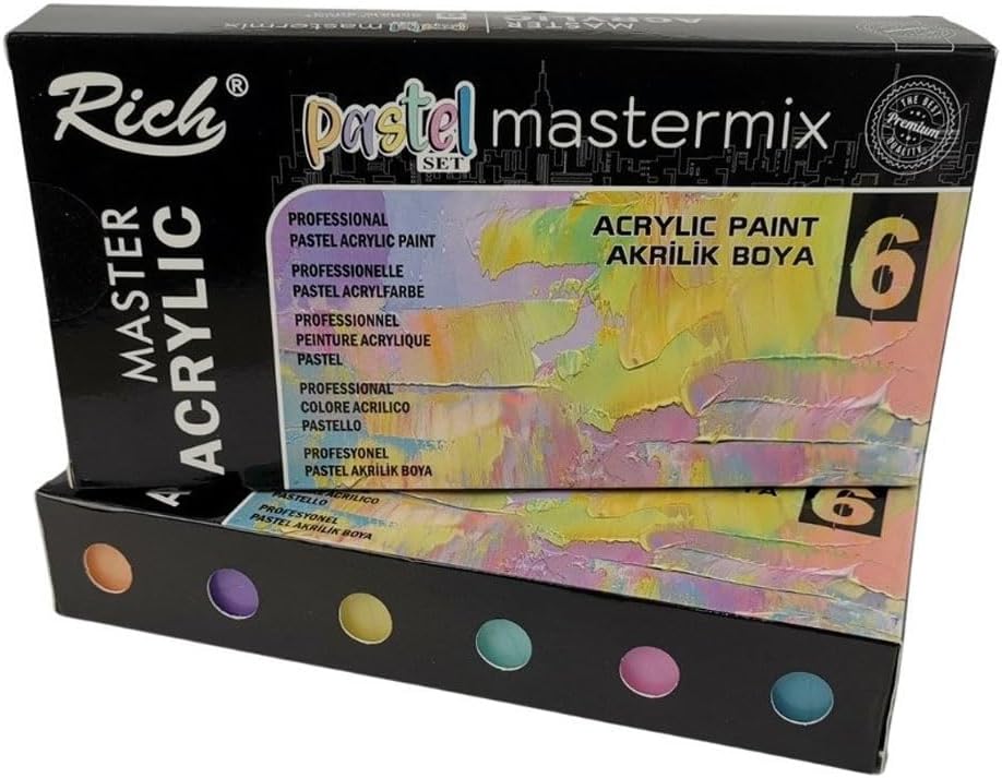 Alternative view of Rich Gold Master Mix Pastel Set 6 Lı