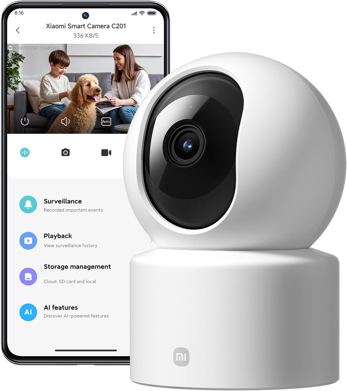 XIAOMI Akıllı Kamera C201 - Görsel 3