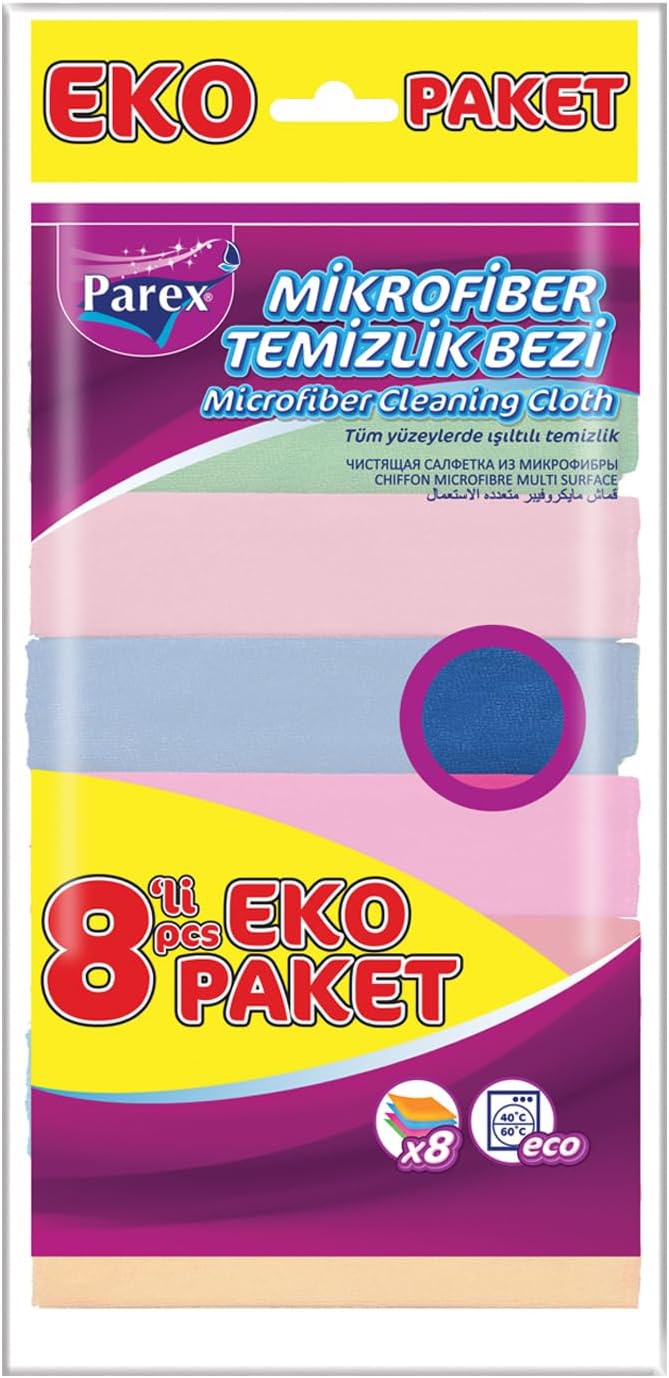 Alternative view of Mikrofiber Temizlik Bezi 8'li