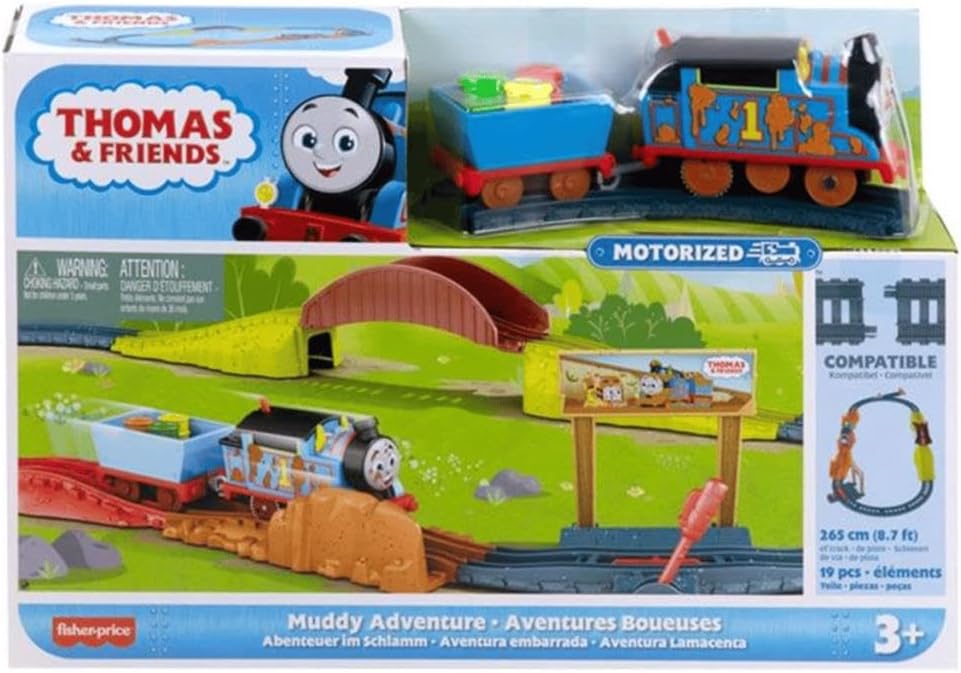 Alternative view of Mattel Thomas ve Arkadaşları Motorlu Tren Seti HGY78-HHV98