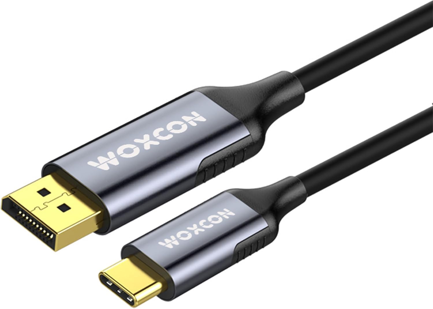 USB-C to Display Port Cable, DP1.4, USB 3.2 Standart, 8K 30Hz, 4K 120Hz Desteği, Thunderbolt 4, Thunderbolt 3, 2 Metre, En Yeni Model - Görsel 3