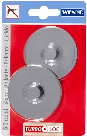 Turbo-Loc® Adaptörü delmeden sabitleme için Krom - Görsel 3