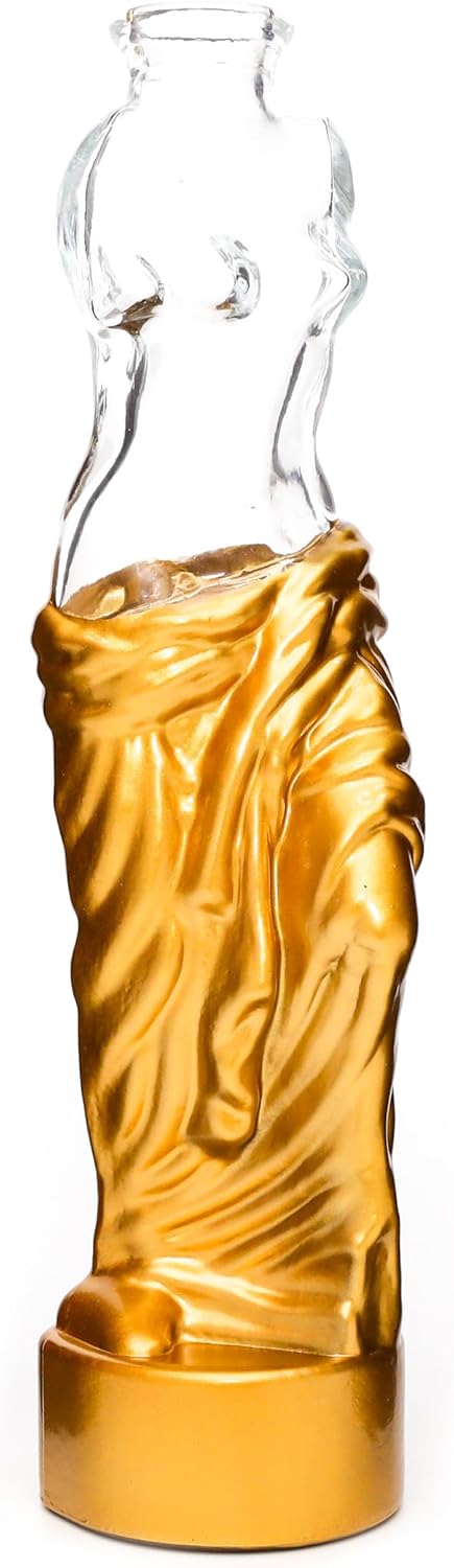 Büyük Gold Degrade Venüs Cam Vazo (33 cm)