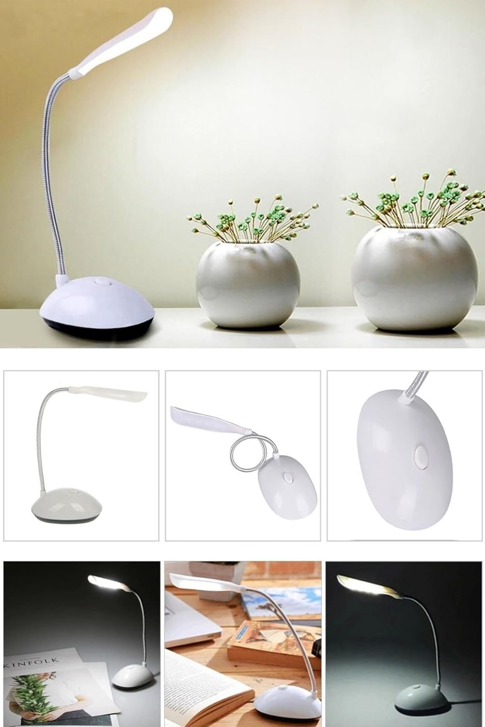 Led Mini Masa Lambası Çalışma Lambası - Görsel 2
