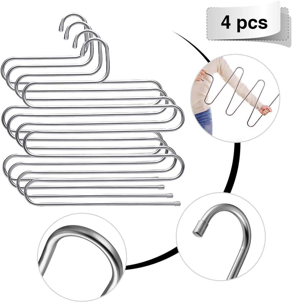 Alternative view of 5 Katlı Metal Pantolon ve Eşarp Askısı - 3 Adet