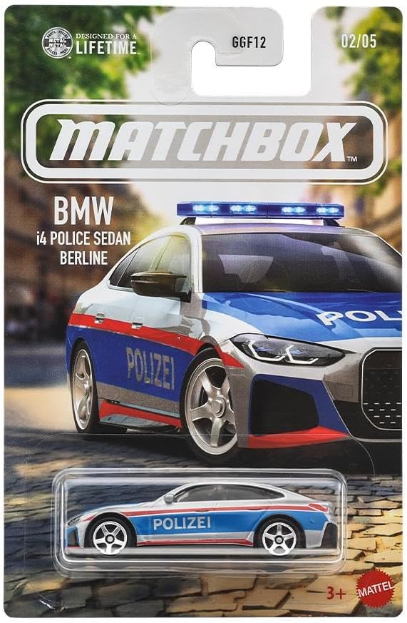 Temalı Arabalar - 2023 BMW İ4 POLICE SEDAN/BERLINE JJR56-GGF12