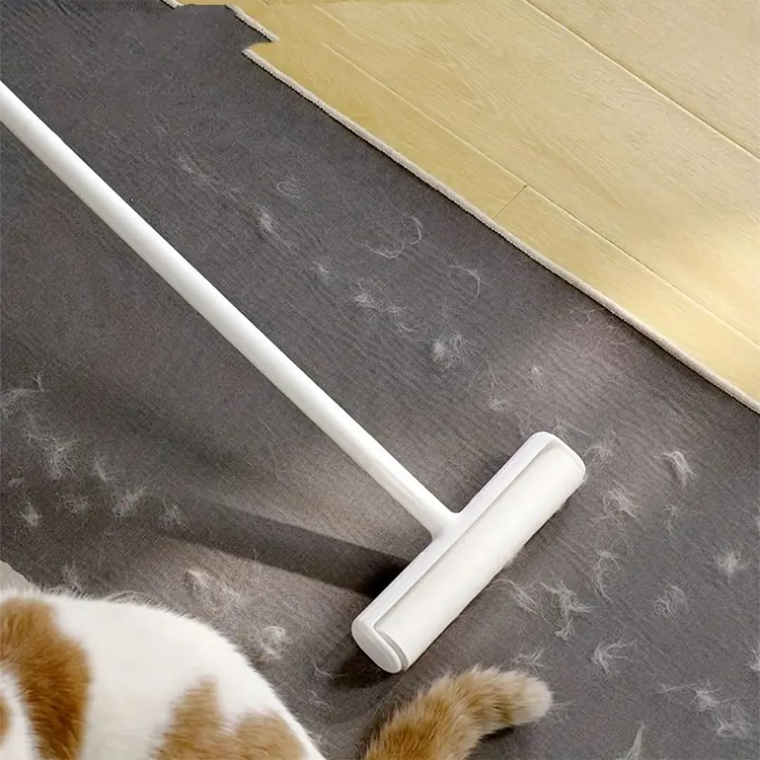 Alternative view of Tüy Toplayıcı Rulo ve Kedi Köpek Tüyü Tiftik Toplayıcı Kıyafet Toz Toplama Rulosu Yapışkanlı ve Saplı XL